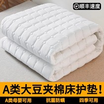 大豆纤维床垫软垫家用磨毛防滑垫被宿舍单人床褥子租房专用床护垫