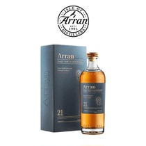 Arran艾伦21年礼盒装苏格兰单一麦芽威士忌700ml46度进口洋酒