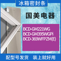 适用国美电器冰箱BCD-GM221WG GM395WGPi 369WFPZM(E)门密封条圈