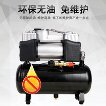12V迷你空压机高压小型220v家用电动充气泵车载汽车打气泵便携式