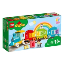 LEGO 乐高 积木儿童玩具 10954 数字火车得宝大颗粒
