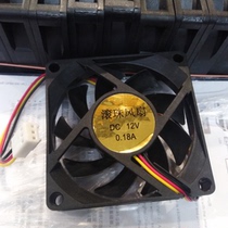 电脑CPU散热器478风扇7CM单体滚珠12V 0.18A三线奔四替换主板风扇