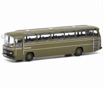 Schuco舒克1:87 奔驰MB O302 bus 绿色巴士合金车模型#Bundeswehr