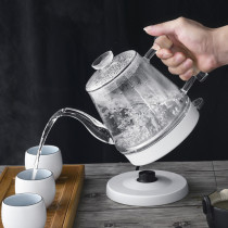 玻璃泡茶壶功夫茶长嘴烧水冲茶器煮茶壶家用开水壶自动断电热水壶