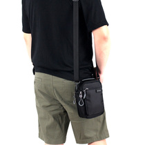 2024夏季新款韩版男士尼龙布迷你手提小包单肩斜跨背包休闲手机袋
