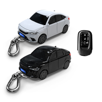 适用本田十一代11思域车模钥匙套定制灯光汽车模型钥匙塑料扣礼物