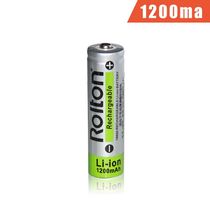 18650锂电池充电大容量3.7v/4.2v小风扇强光手电筒头灯1200mAH