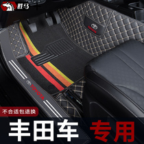 汽车脚垫适用 丰田12代皇冠脚垫十二全包围13代14 08款车地毯专用