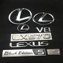 适用雷克萨斯LX570字母标车标原车方向盘标尾门标志凌志570改装标