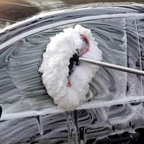 洗车车用车载托把拖把扫灰除尘掸子清理扫把汽车刷子专用用品软毛