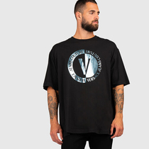 Versace/范思哲VJ 男士潮牌宽版时尚圆领短袖T恤 75GAHF05 CJ03F