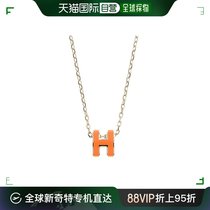 香港直邮Hermes 徽标项链 HPDTNLMINIS9