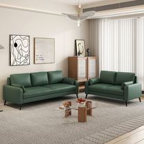 意式轻奢沙发客厅小户型出租房科技布双三人网红款公寓卧室小沙发