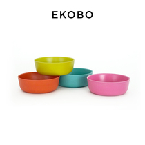 EKOBO儿童碗3-6岁辅食碗宝宝餐具学吃饭餐盘婴儿专用儿童圆碗