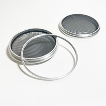 螺纹款铝合金喇叭罩3寸3.5寸汽车音响改装升级中音喇叭装饰圈DIY
