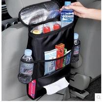 汽车冰包式座椅背收纳置物袋 车载车用保温杂物挂袋多功能储物箱