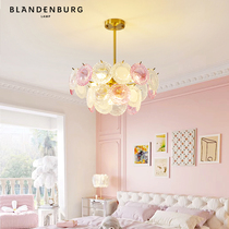 法式轻奢吊灯高级感房间浪漫水晶灯创意个性欧式造型卧室客厅灯