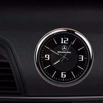车载时钟表粘贴式汽车用电子表石英表超薄中控时间表显示器表
