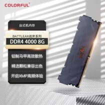 七彩虹(Colorful) 8G/16G DDR4 4000 台式机内存战斧系列原厂颗粒