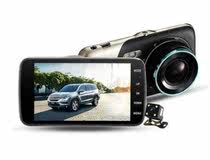 4寸屏行车记录仪双镜头1080P前后摄像头广角车载高清汽车行驶记录