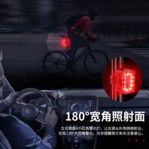 新品2022自行车灯骑行套装高亮防水USB-C充电铝合金车前灯尾灯300