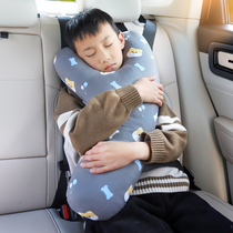 儿童车载抱枕睡枕长途坐车上宝宝睡觉神器后排汽车用护颈靠枕头枕
