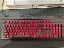 美商 海盗船K68cherry樱桃红轴机械键盘笔记本电脑游戏办公专用