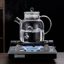 耐高温全玻璃煮茶养生壶电陶炉加厚大容量纯玻璃烧水壶煮茶器套装