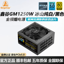 鑫谷电源GM1250W 全模组金牌PCle5.0台式电脑机箱稳压静音电源