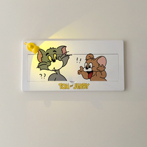 猫和老鼠电表箱装饰画遮挡美化自粘墙贴弱电箱配电盒遮丑改造贴纸