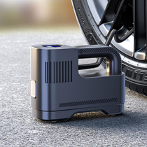 泵车载充气便携式打气泵无线汽车电动轮胎多功能用气筒智能车小型