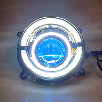 小牛N1S大灯LED激光透镜总成无损安装原车插头65W75蜂窝APP玻璃罩