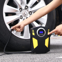 。车载微型充气泵便携式汽车用轮胎加气泵 12v金属小车电动打气泵