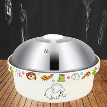 格兰仕微波炉专用器皿蒸笼蒸屉美的蒸宝加热器蒸盒陶瓷带盖蒸盘碗