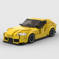 QF MOC汽车模型系列适用乐高积木丰田GR supra  跑车拼装益智玩具