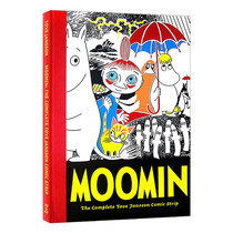 英文原版绘本 Moomin Book One The Complete Tove Jansson Comic Strip 姆明 漫画1 精装大开本收藏本 英文版 进口英语原版书籍