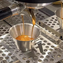 金属量杯espresso意式浓缩咖啡盎司杯不锈钢萃取杯带刻度杯100ml