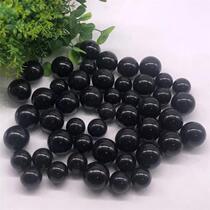 天然黑曜石球摆件黑色水晶球摆件原石打磨风水家居装饰球饰品礼物