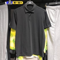 Adidas阿迪达斯短袖男POLO衫SLEEVE 3ST高尔夫运动翻领T恤IN6629