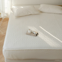 简约纯色全棉夹棉单独床笠床垫保护套床罩可水洗床笠套加厚加高