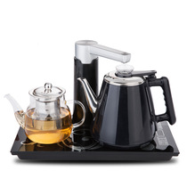 桌面饮水机家用台式多功能茶吧机茶盘机电热水壶即热式煮茶开水机