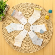 新生儿宝宝袜子春夏季纯棉无骨松口袜全棉婴儿袜0-1岁0-6-12个月