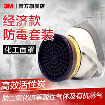 3M防护面罩1203防酸性化工气体防有机蒸汽防毒面具呼吸套装PSD