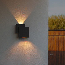 ume户外防水洗墙灯可转动叠层光效壁灯现代简约轻奢庭院室外灯