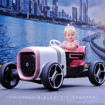 网红奔驰概念款儿童电动汽车可坐人玩具车小孩童车