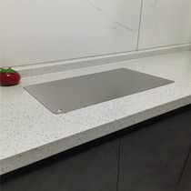 新品SUS304不锈钢菜板厨房案板擀面和面烘焙垫板家用水果刀切板面