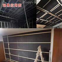 墙体阻尼环保毡隔音棉隔音板地面天花板非天花板ktv吊顶%隔音材料