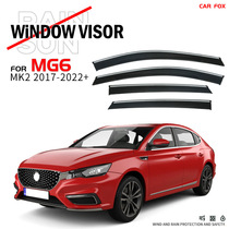 适用于名爵MG6车窗晴雨挡雨遮阳板雨眉导流板MG6 Window visor专