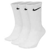 Nike耐克新款四季男女运动毛巾底加厚中高帮长筒三双装袜子SX7676