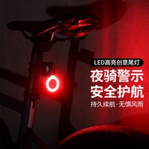 自行车尾灯警示爆闪公路车山地车单车夜行夜间骑行儿童夜骑灯前灯